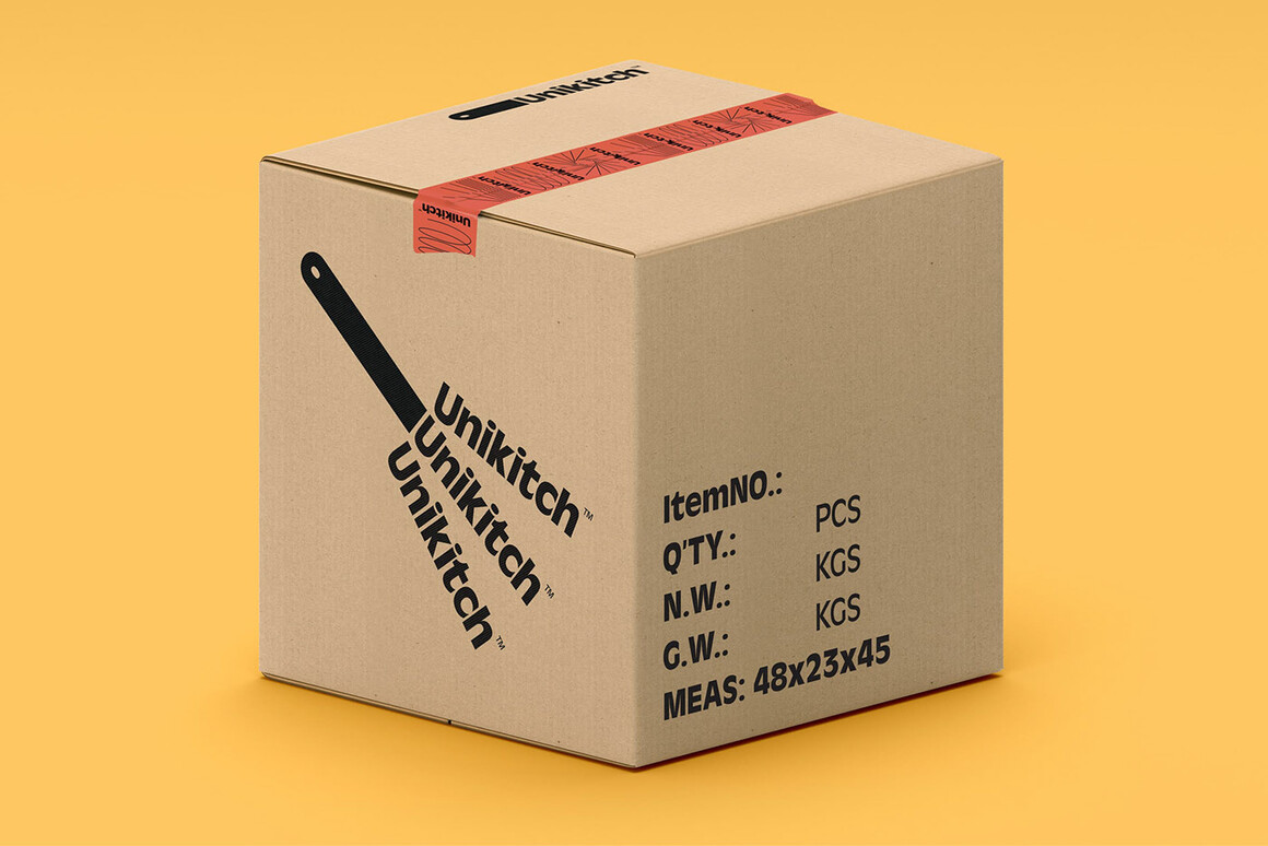 unikitch厨房工具用品包装设计