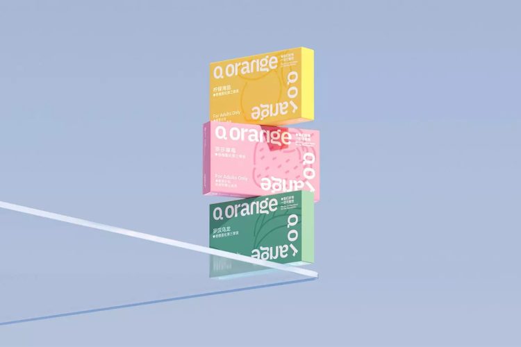 Q Orange电子烟品牌包装设计