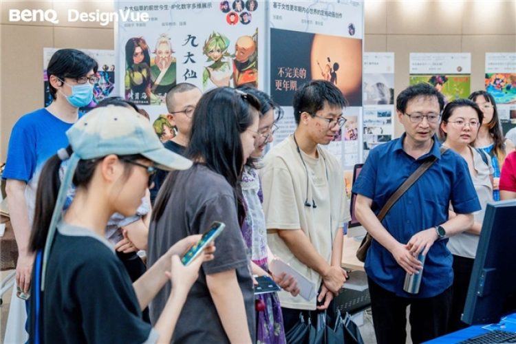 BenQ DesignVue×江南大学｜明基设计专显走进数字媒体艺术专业毕业展