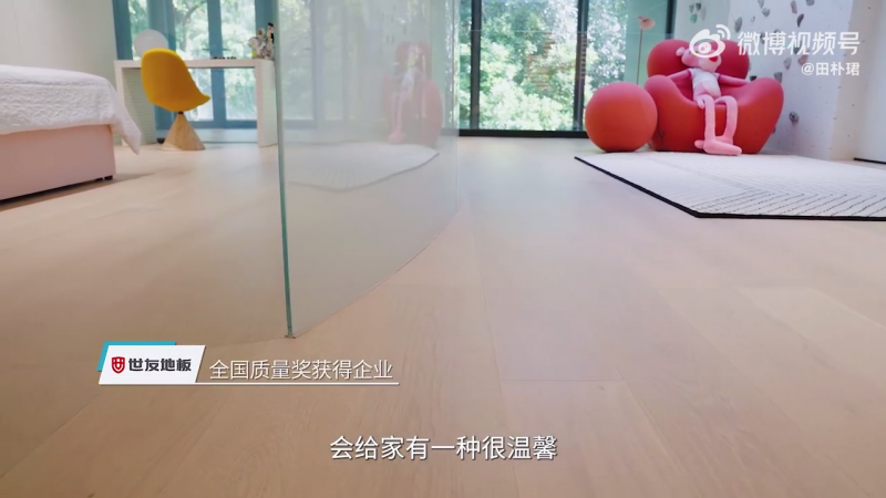 “会呼吸”的ENF级全健康魅力，世友地板超级钛晶面点燃客厅生活风尚