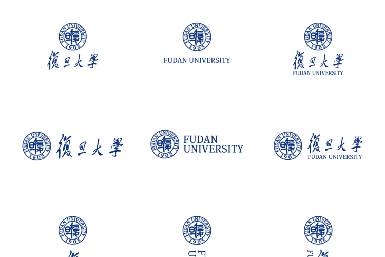 浙江大学校徽logo免抠png白色版和彩色版aisvg矢量素材 设计前沿 