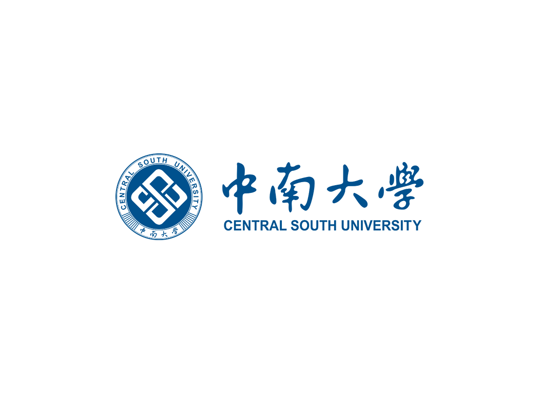 中南大学校徽logo免抠PNG(白色版和彩色版)ai,SVG矢量素材