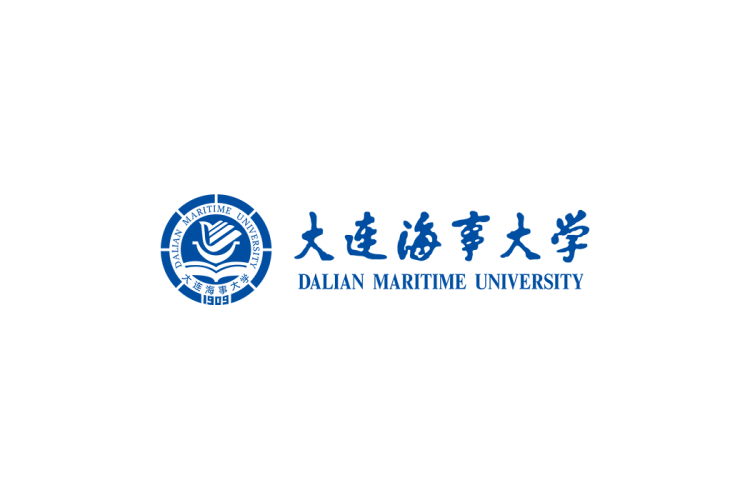 大连海事大学校徽logo免抠PNG(白色版和彩色版)ai,SVG矢量素材
