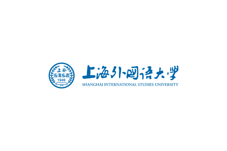 上海外国语大学校徽logo免抠PNG(白色版和彩色版)ai,SVG矢量素材