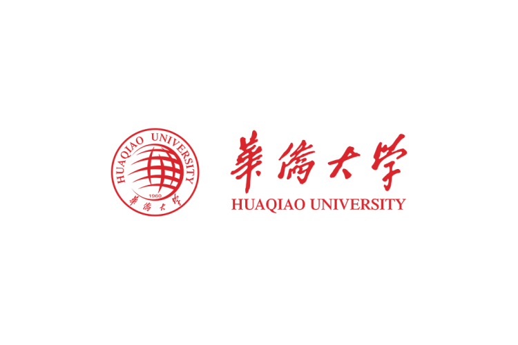 华侨大学校徽logo免抠PNG(白色版和彩色版)ai,SVG矢量素材