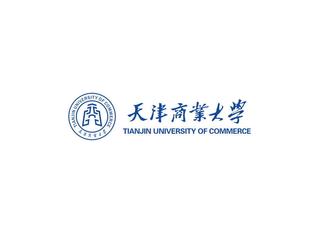 天津商业大学校徽logo免抠PNG(白色版和彩色版)ai,SVG矢量素材