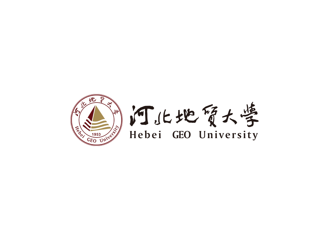 河北地质大学校徽logo免抠PNG(白色版和彩色版)ai,SVG矢量素材