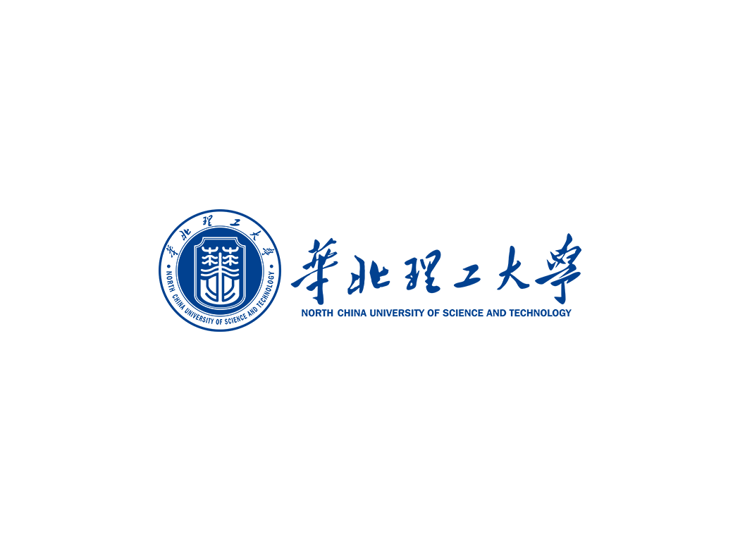 华北理工大学校徽logo免抠PNG(白色版和彩色版)ai,SVG矢量素材