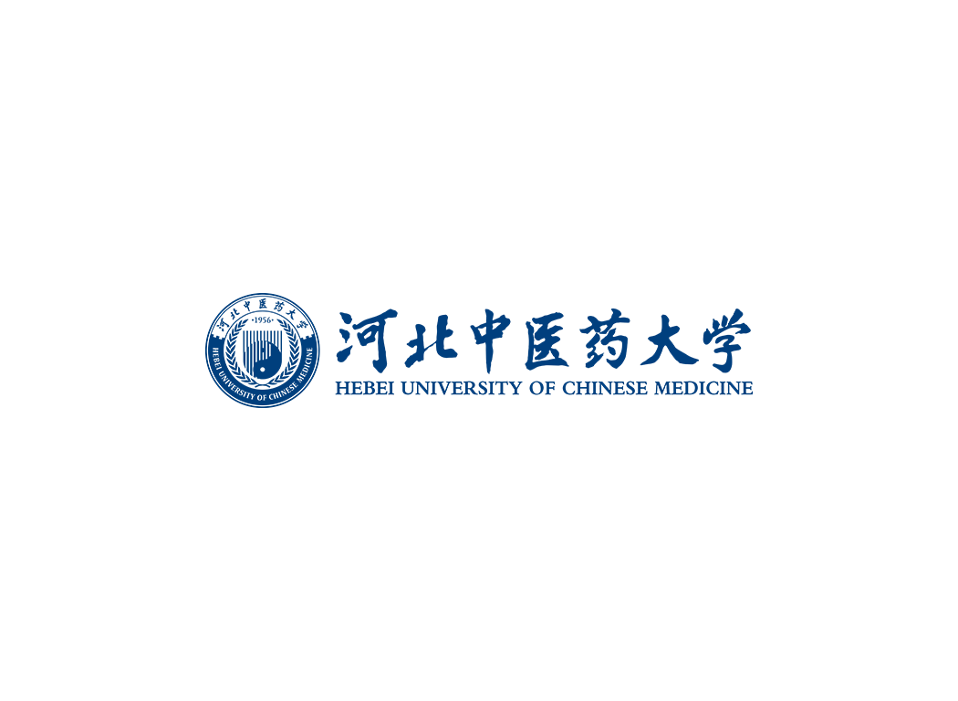 河北中医药大学校徽logo免抠PNG(白色版和彩色版)ai矢量素材