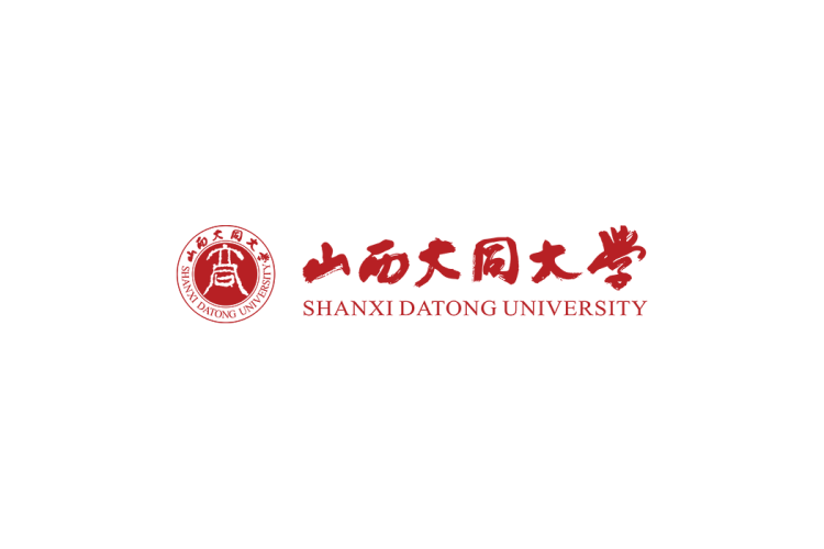 山西大同大学校徽logo免抠PNG(白色版和彩色版)ai矢量素材