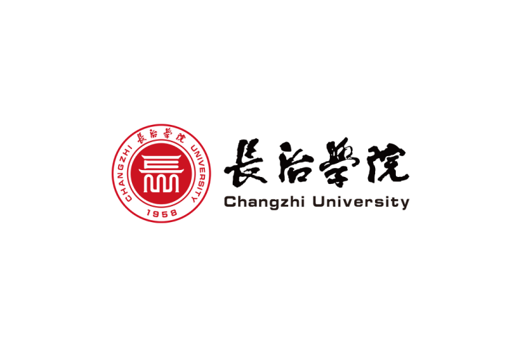 长治学院校徽logo免抠PNG(白色版和彩色版)ai矢量素材