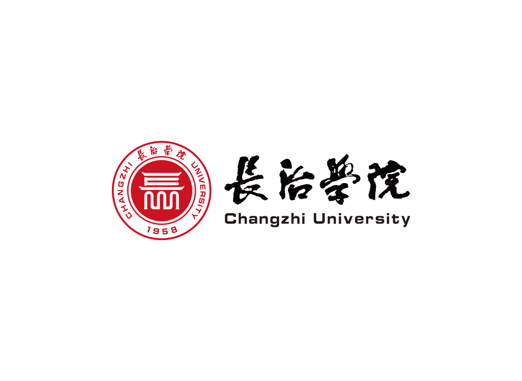 长治学院校徽logo免抠PNG(白色版和彩色版)ai矢量素材