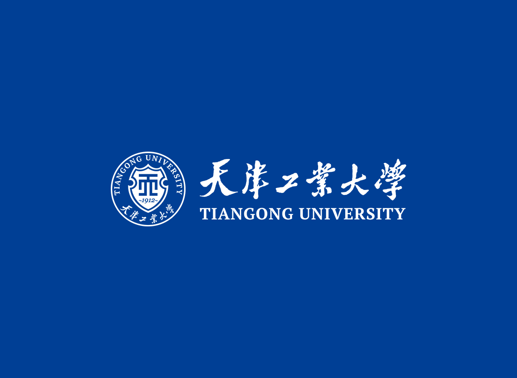 天津工业大学校徽logo免抠PNG(白色版和彩色版)ai,SVG矢量素材