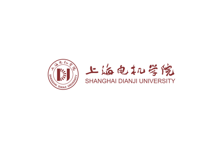 上海电机学院校徽logo免抠PNG(白色版和彩色版)ai矢量素材