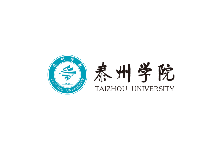 泰州学院校徽logo免抠PNG(白色版和彩色版)ai矢量素材