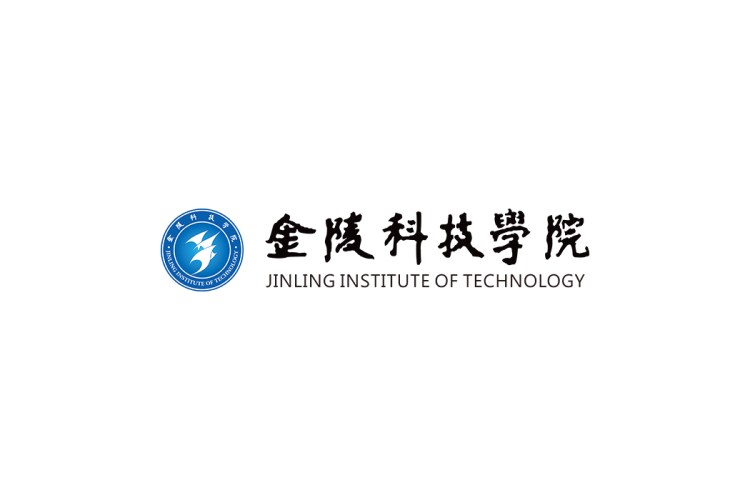 金陵科技学院校徽logo免抠PNG(白色版和彩色版)ai矢量素材