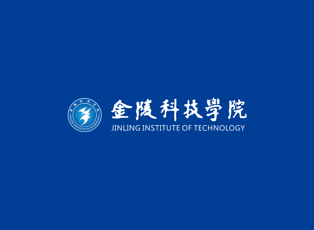 金陵科技学院校徽logo免抠PNG(白色版和彩色版)ai矢量素材