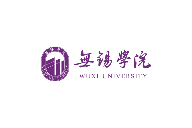 无锡学院校徽logo免抠PNG(白色版和彩色版)ai矢量素材