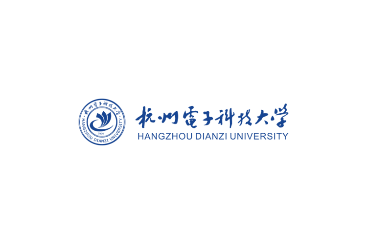 杭州电子科技大学校徽logo免抠PNG(白色版和彩色版)ai矢量素材