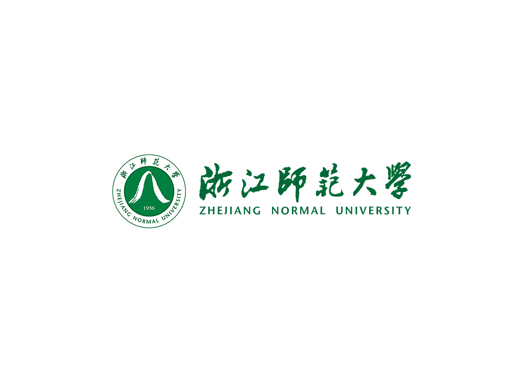 浙江师范大学校徽logo免抠PNG(白色版和彩色版)ai矢量素材