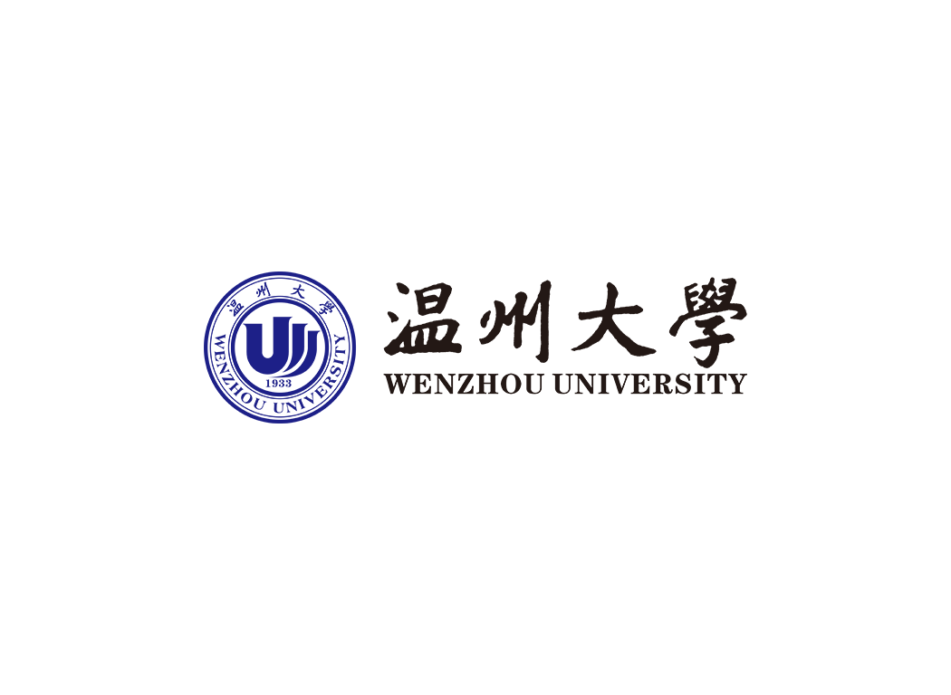 温州大学校徽logo免抠PNG(白色版和彩色版)ai矢量素材