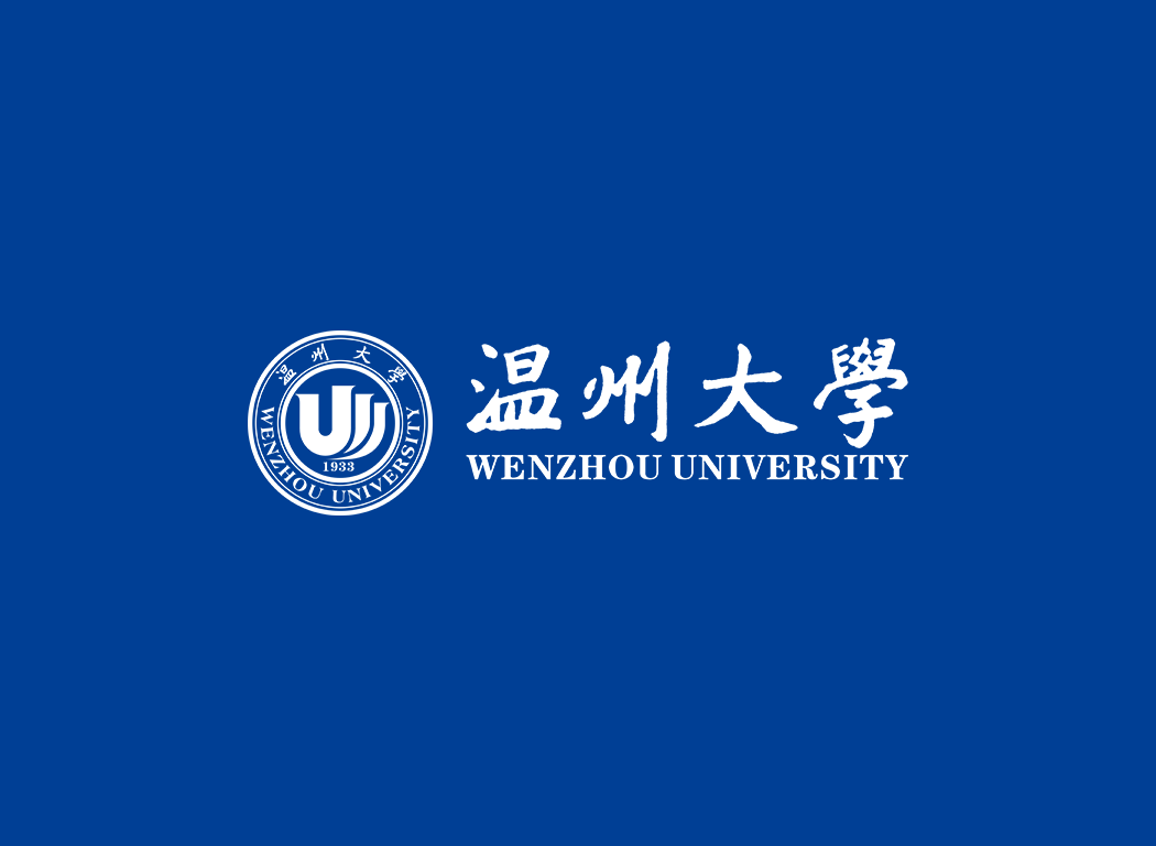 温州大学校徽logo免抠PNG(白色版和彩色版)ai矢量素材
