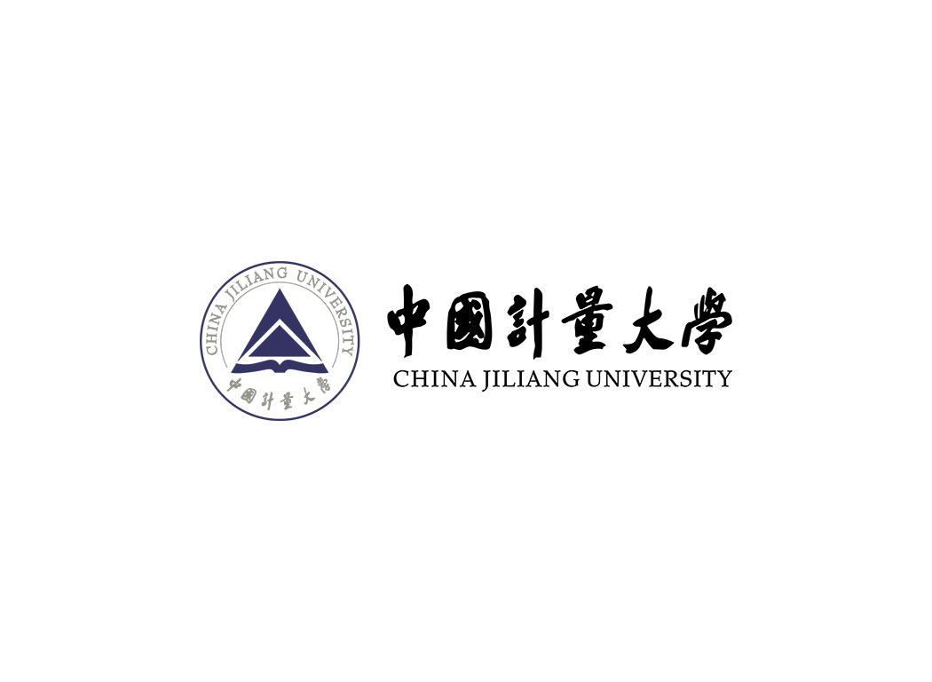 中国计量大学校徽logo免抠PNG(白色版和彩色版)ai矢量素材