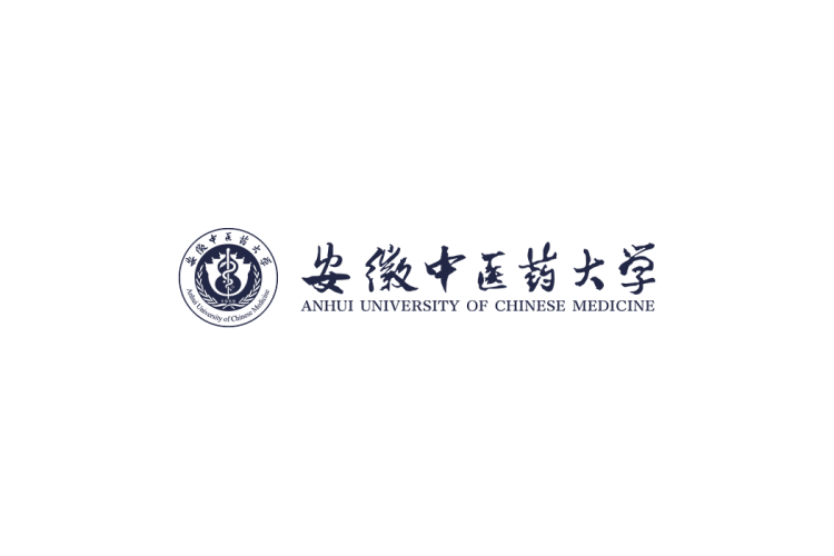 安徽中医药大学校徽logo免抠PNG(白色版和彩色版)ai矢量素材
