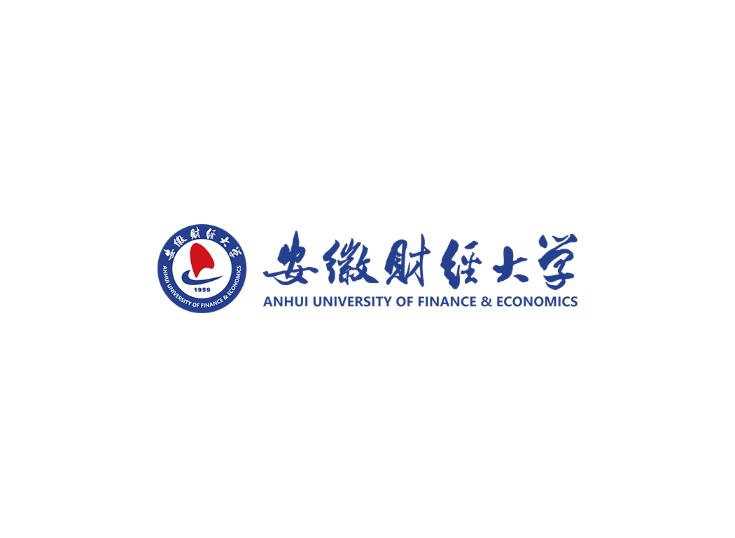 安徽财经大学校徽logo免抠PNG(白色版和彩色版)ai矢量素材