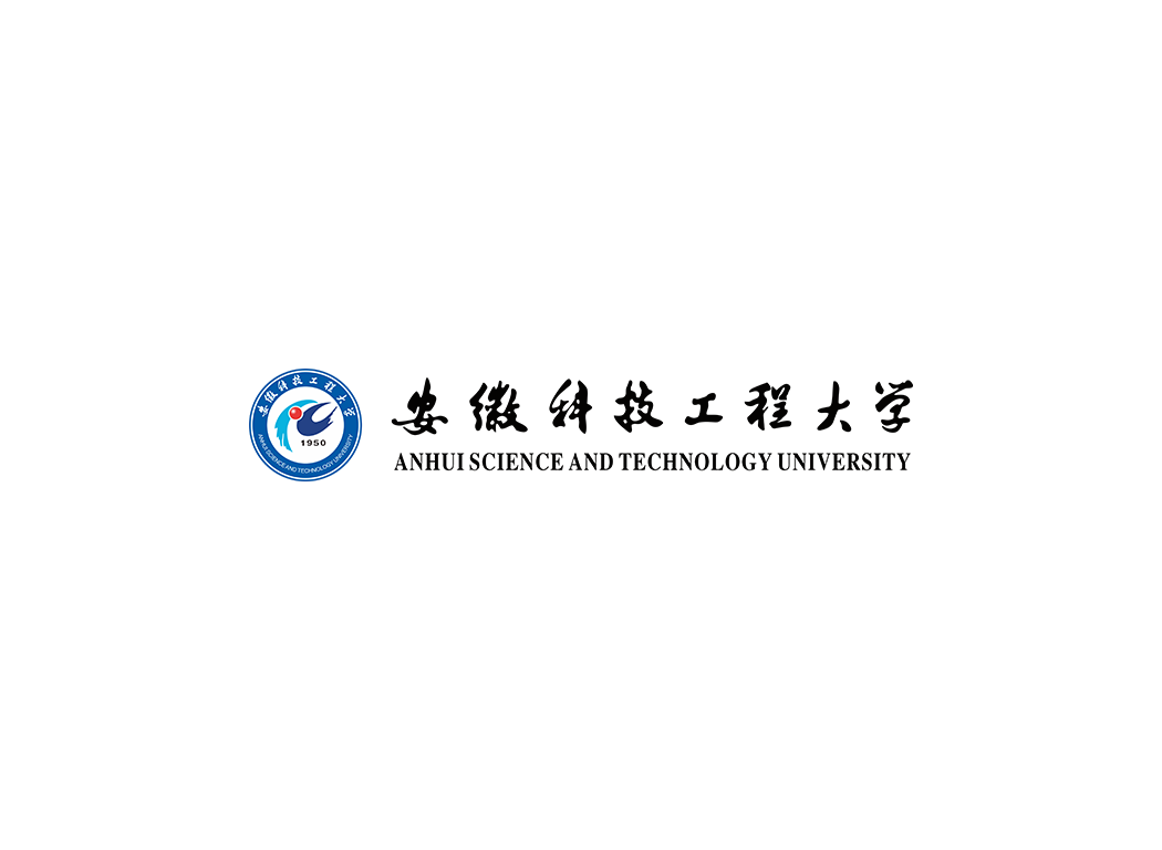 安徽科技工程大学校徽logo免抠PNG(白色版和彩色版)ai矢量素材