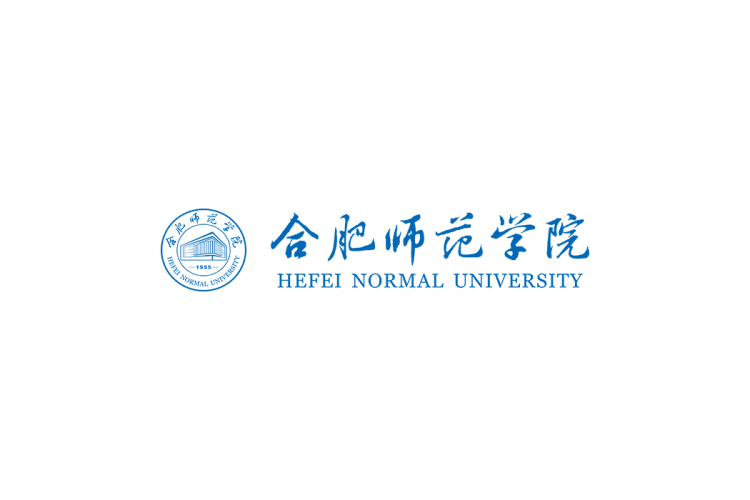 合肥师范学院校徽logo免抠PNG(白色版和彩色版)ai,SVG矢量素材