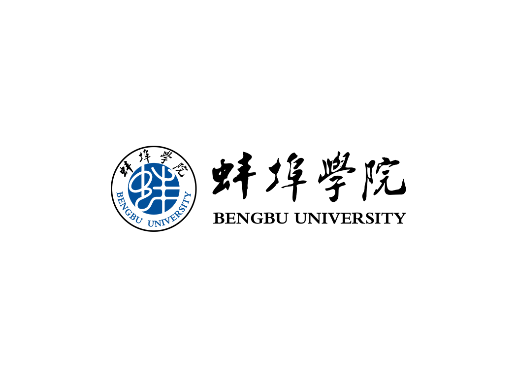 蚌埠学院校徽logo免抠PNG(白色版和彩色版)ai,SVG矢量素材