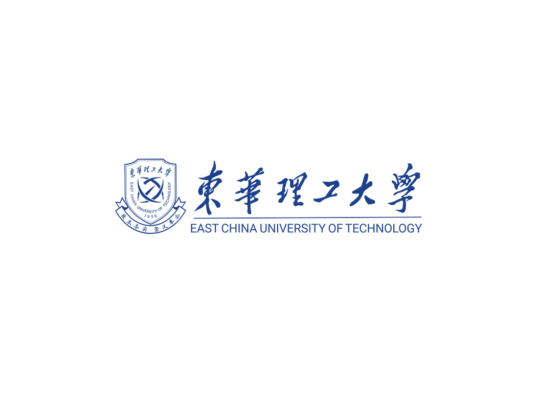 东华理工大学校徽logo免抠PNG(白色版和彩色版)ai,SVG矢量素材