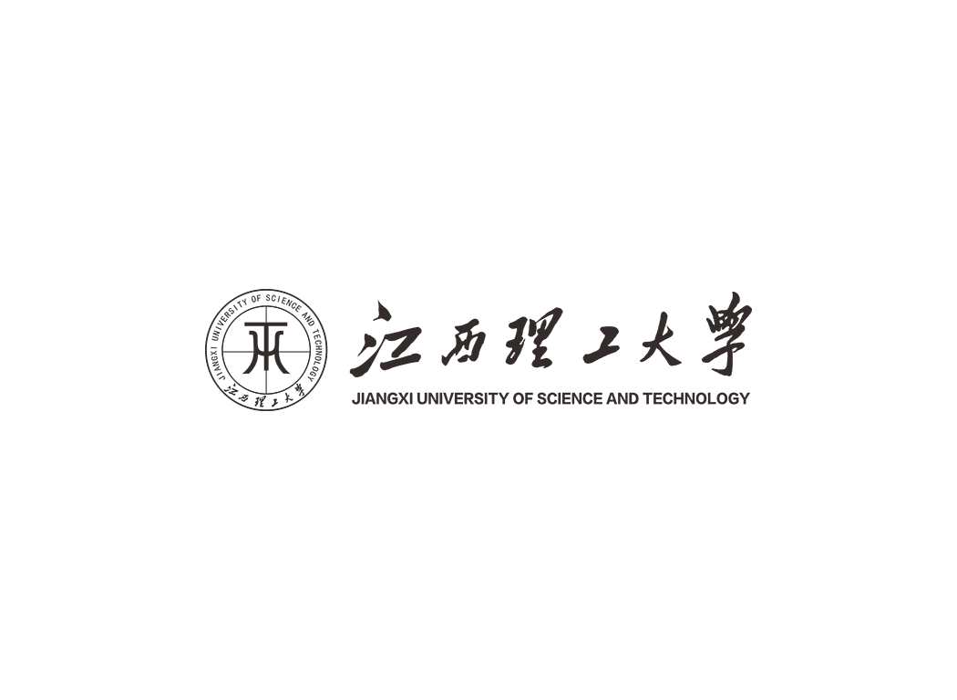 江西理工大学校徽logo免抠PNG(白色版和彩色版)ai,SVG矢量素材