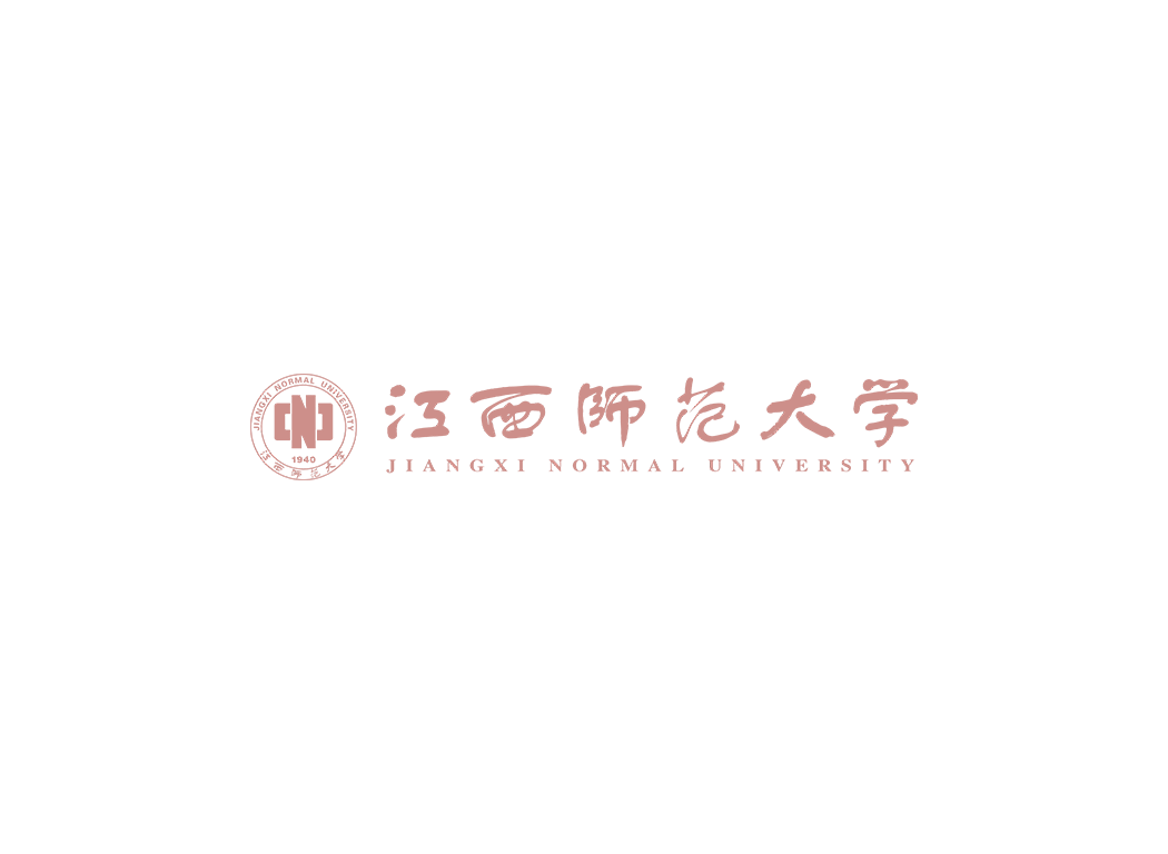 江西师范大学校徽logo免抠PNG(白色版和彩色版)ai,SVG矢量素材