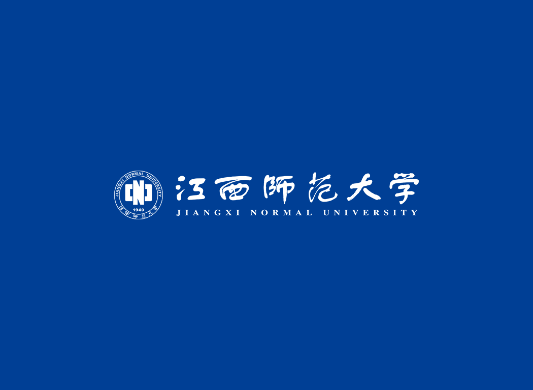 江西师范大学校徽logo免抠PNG(白色版和彩色版)ai,SVG矢量素材