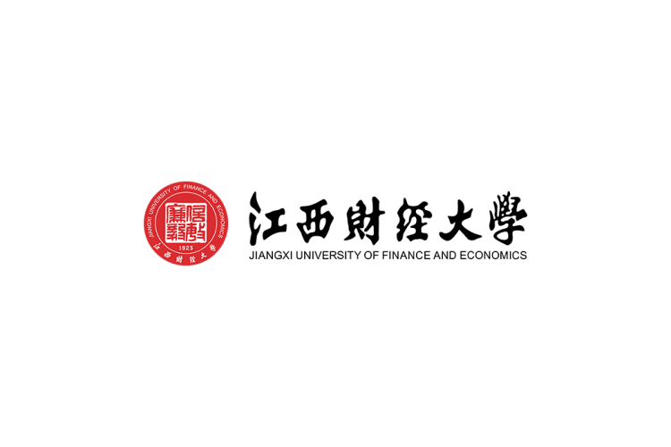 江西财经大学校徽logo免抠PNG(白色版和彩色版)ai,SVG矢量素材