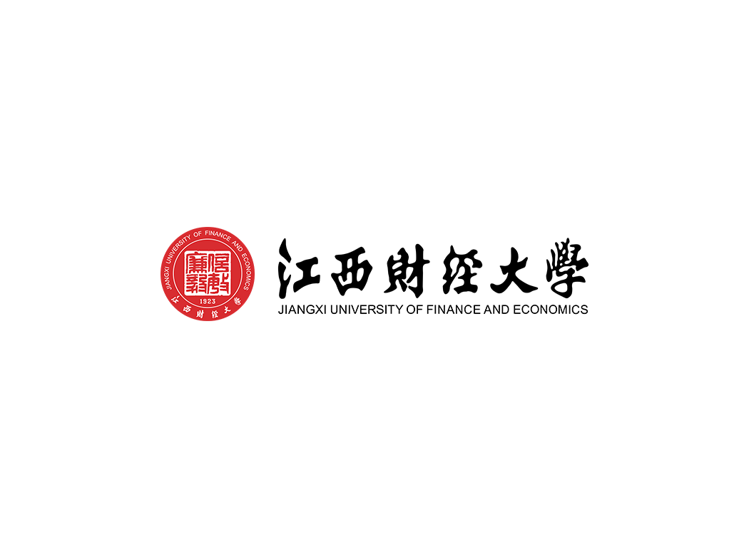 江西财经大学校徽logo免抠PNG(白色版和彩色版)ai,SVG矢量素材