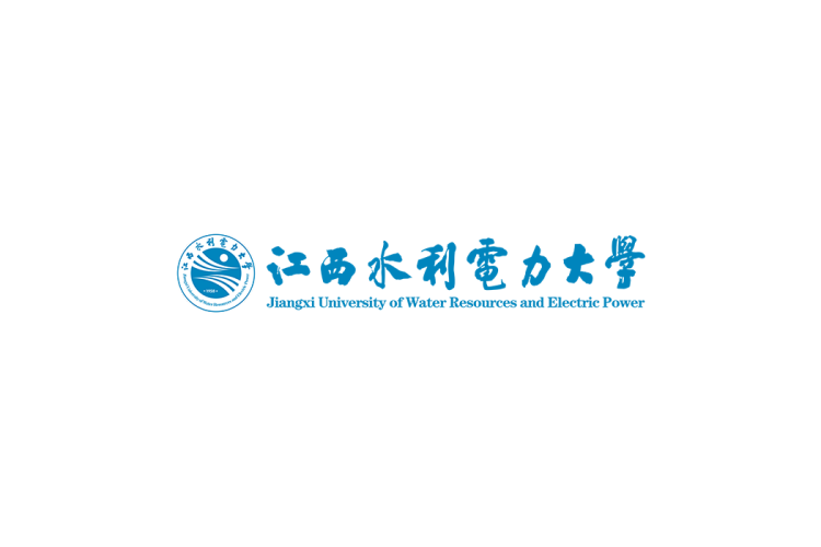江西水利电力大学校徽logo免抠PNG(白色版和彩色版)ai,SVG矢量素材