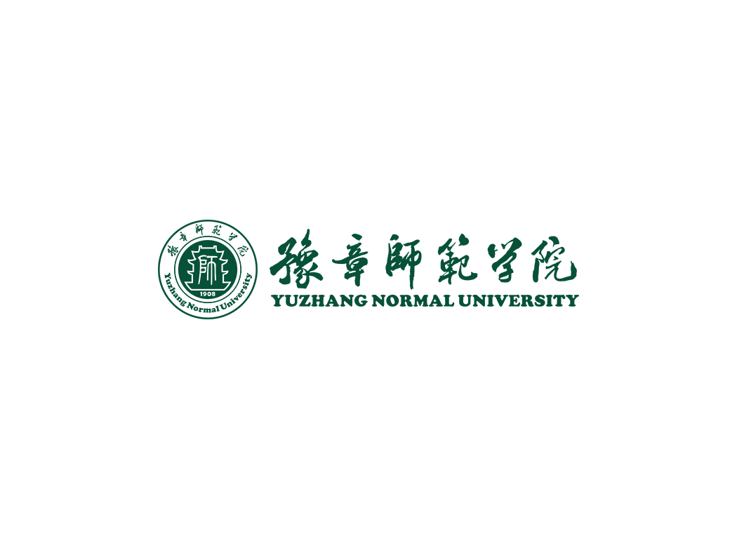 豫章师范学院校徽logo免抠PNG(白色版和彩色版)ai,SVG矢量素材