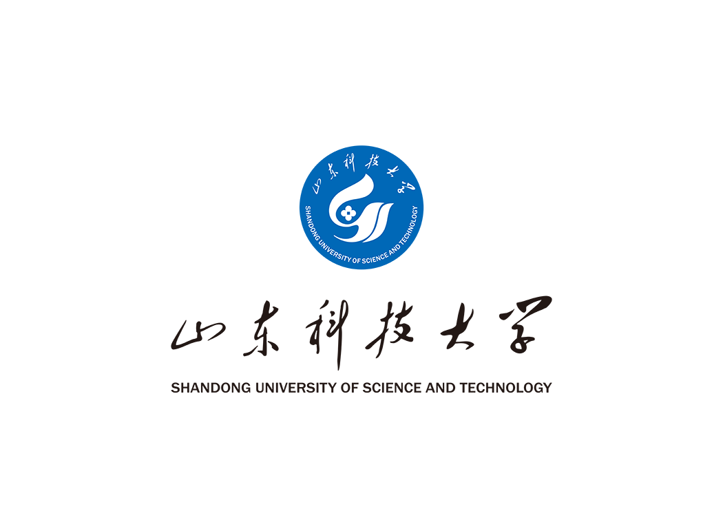 山东科技大学校徽logo免抠PNG(白色版和彩色版)ai,SVG矢量素材