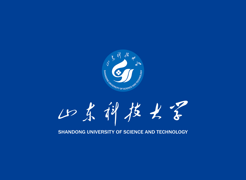 山东科技大学校徽logo免抠PNG(白色版和彩色版)ai,SVG矢量素材