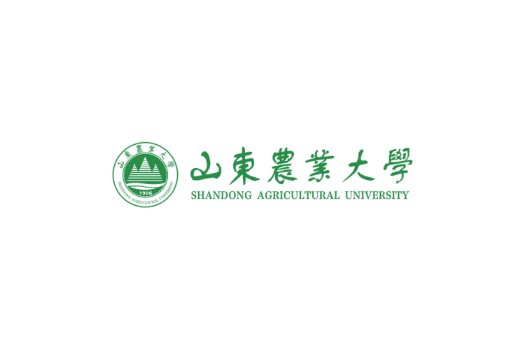 山东农业大学校徽logo免抠PNG(白色版和彩色版)ai,SVG矢量素材