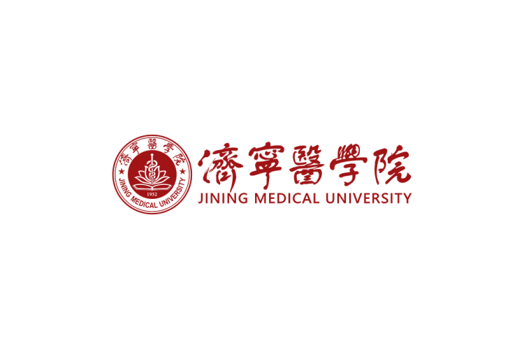 济宁医学院校徽logo免抠PNG(白色版和彩色版)ai,SVG矢量素材