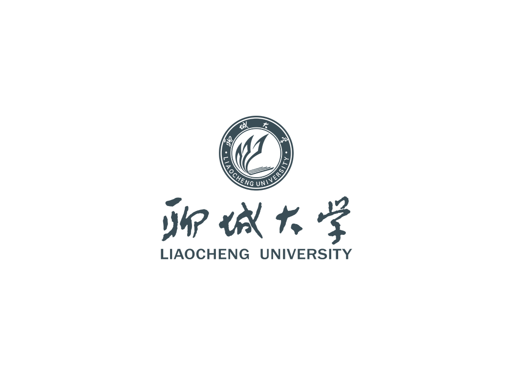 聊城大学校徽logo免抠PNG(白色版和彩色版)ai,SVG矢量素材