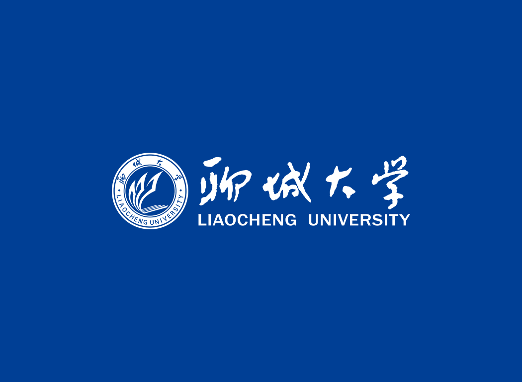 聊城大学校徽logo免抠PNG(白色版和彩色版)ai,SVG矢量素材