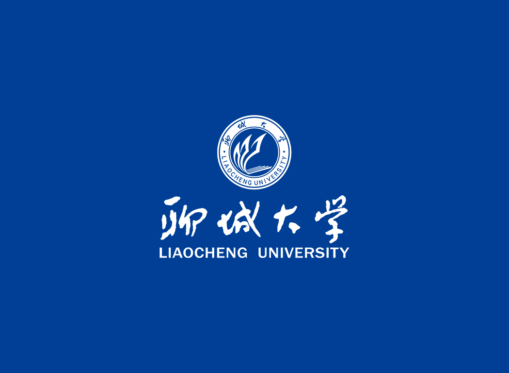 聊城大学校徽logo免抠PNG(白色版和彩色版)ai,SVG矢量素材