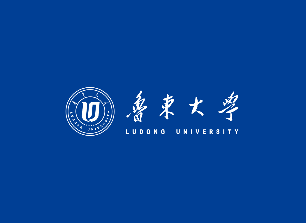 鲁东大学校徽logo免抠PNG(白色版和彩色版)ai,SVG矢量素材