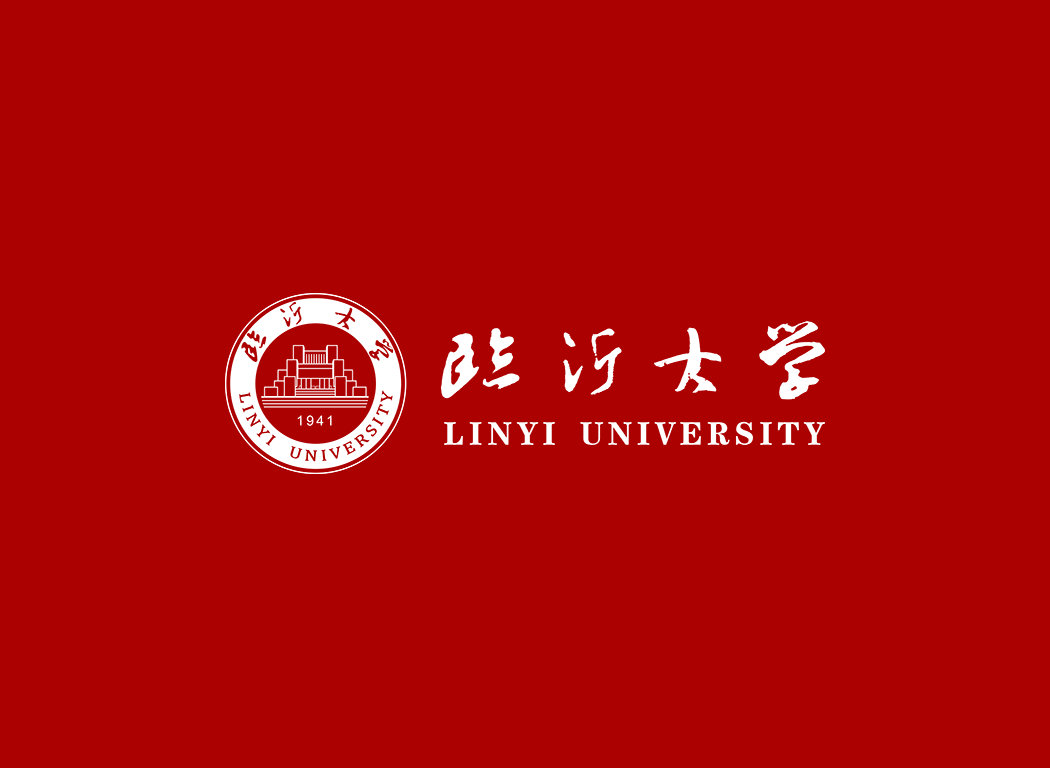 临沂大学校徽logo免抠PNG(白色版和彩色版)ai,SVG矢量素材