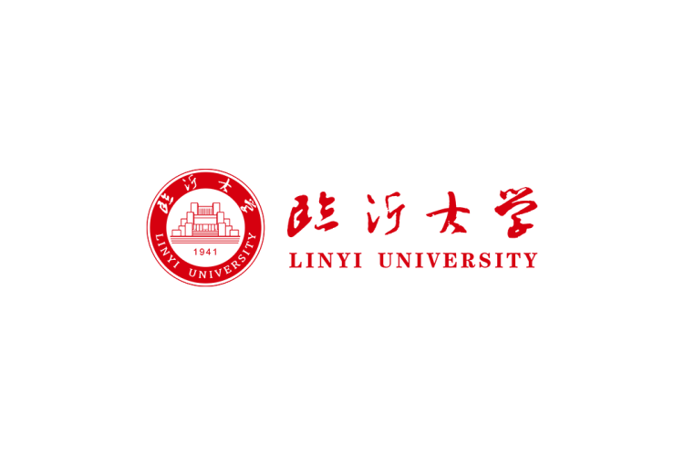 临沂大学校徽logo免抠PNG(白色版和彩色版)ai,SVG矢量素材